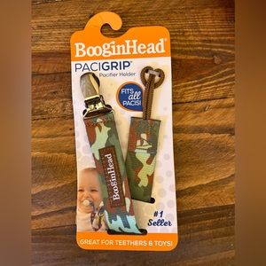 BooginHead Universal Pacifier Clips, Infant Toddler Boys and Girls, Camouflage